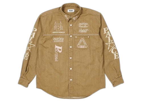 Palace Rodeo Shirt Brown