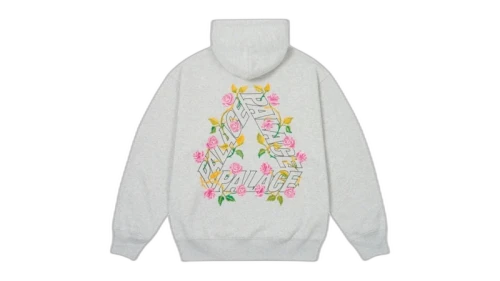 Palace Rose P3 Hood Grey Marl