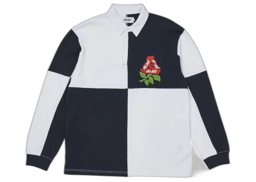 Palace Rugger Bugger Rugby White/Navy