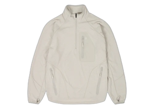 Palace Run It 1/2 Zip Thermal Track Jacket Concrete Grey