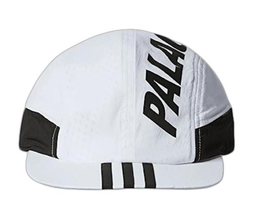 Palace Running Cap White/Black