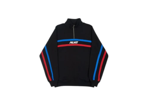 Palace S-Line Quarter Zip Black