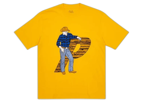 Palace Saddle Up T-shirt Yellow