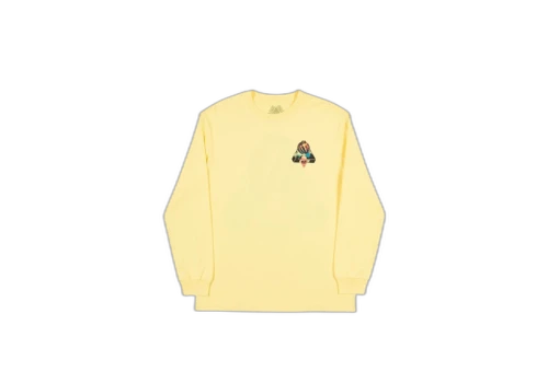 Palace Sans Ferg Longsleeve T-Shirt Sunshine Yellow