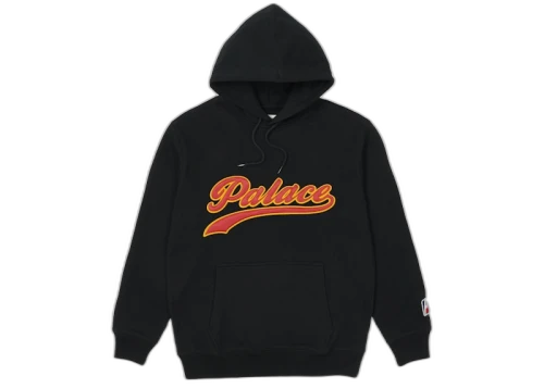 Palace Satin Hood Black