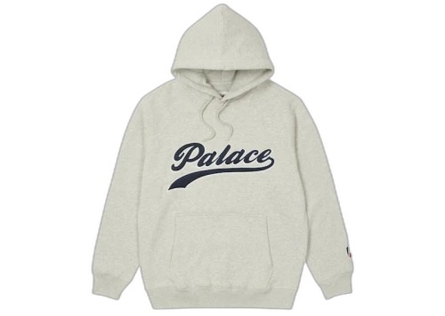 Palace Satin Hood Grey Marl