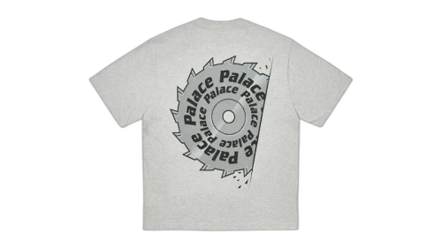 Palace Saw T-Shirt Grey Marl