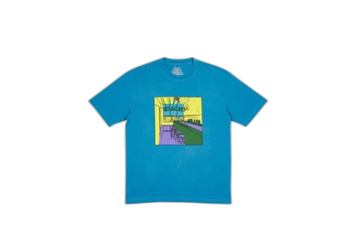 Palace Scheisse Face T-Shirt Blue