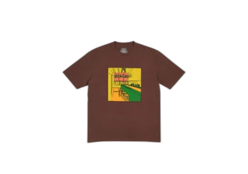 Palace Scheisse Face T-Shirt Brown