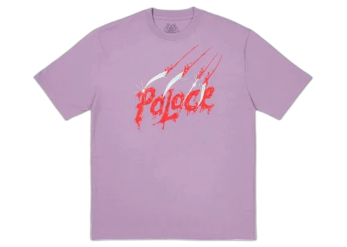 Palace Scratchy T-Shirt Purple