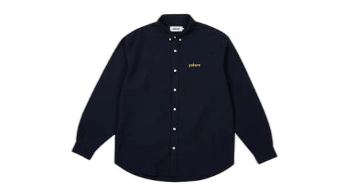 Palace Seersucker Oxford Shirt Navy