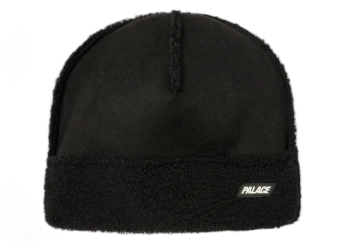 Palace Shearling Beanie Black