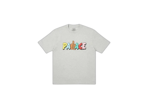 Palace Shitfaced Shaka T-Shirt Grey Marl