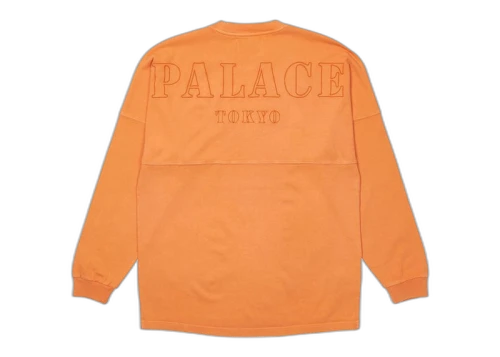 Palace Shop Drop Shoulder Longsleeve Orange - Tokyo