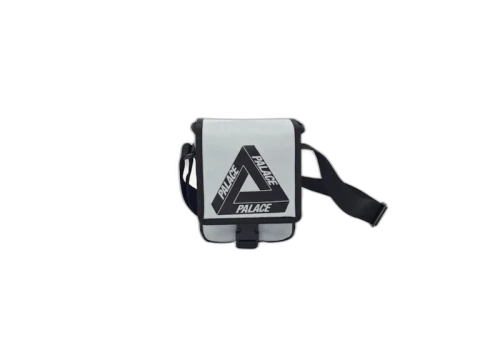 Palace Shot Bag Black/Silver