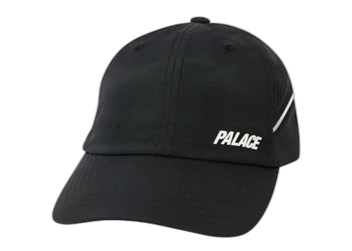 Palace Side Piece Shell 6-Panel Black