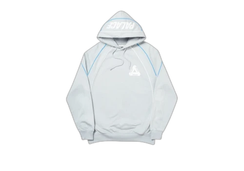 Palace Sidewinder Hood Grey