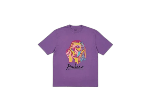 Palace Signature T-Shirt Purple