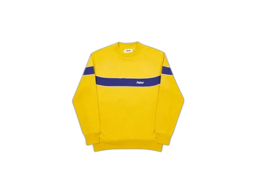 Palace Single Crew Yellow