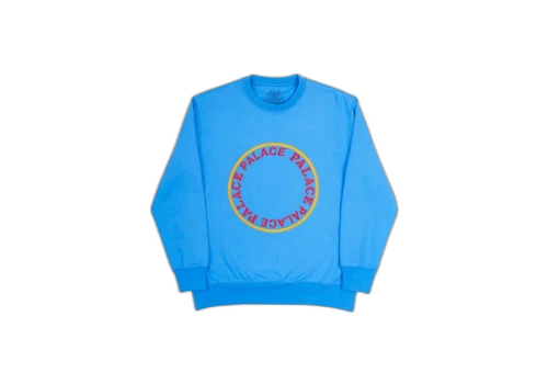Palace Sircle Crew Blue/Orange/Pink