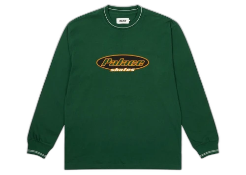 Palace Skates Dominates Longsleeve Green