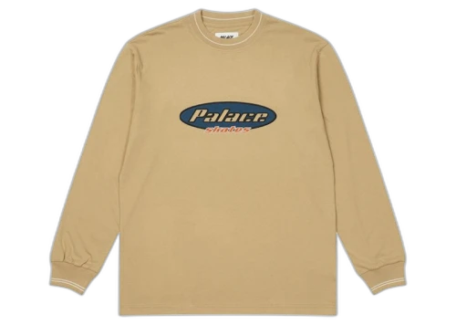 Palace Skates Dominates Longsleeve Tan