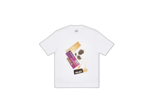 Palace Skin Up Monsieur T-Shirt White