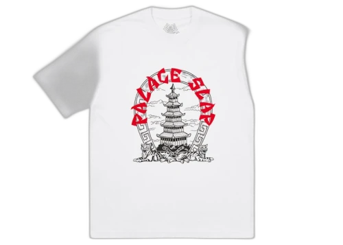 Palace Slap Pagoda T-shirt White