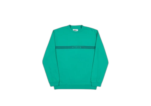 Palace Slicky Crew Green