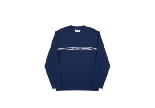 Palace Slicky Crew Navy
