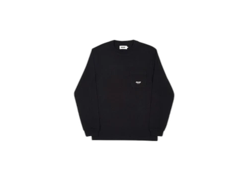 Palace Slub Pocket Longsleeve Black