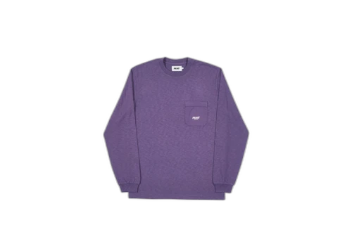 Palace Slub Pocket Longsleeve Grape