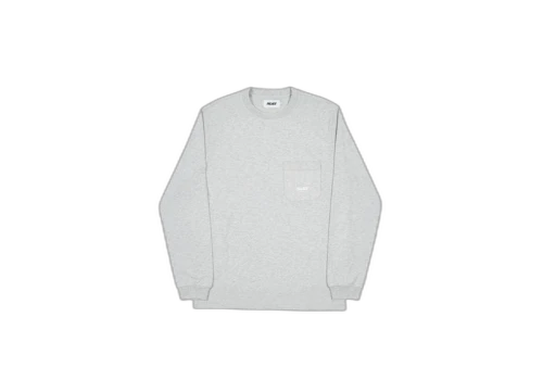 Palace Slub Pocket Longsleeve Grey Marl