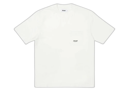 Palace Slub Pocket Zig Zag T-shirt White