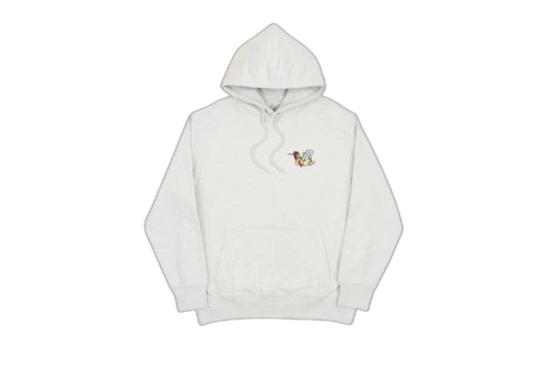 Palace Smoke Sig Hood Grey Marl
