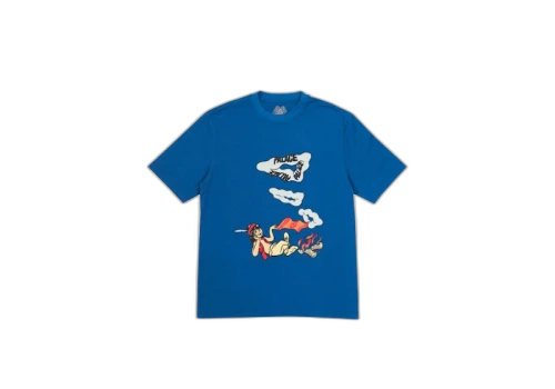 Palace Smoke Sig T-Shirt Blue