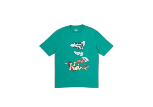 Palace Smoke Sig T-Shirt Sea Green