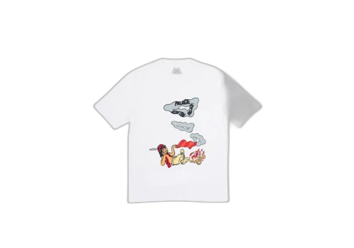 Palace Smoke Sig T-Shirt White