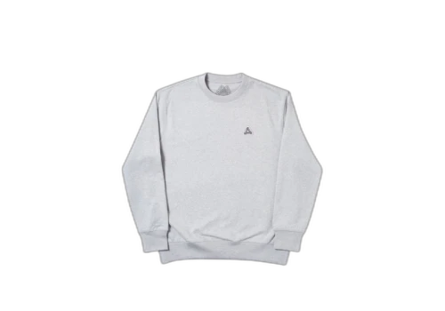 Palace Sofar Crew Grey Marl