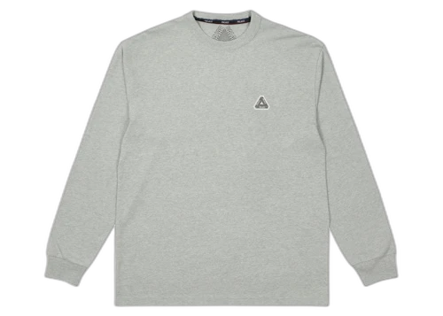Palace Sofar Longsleeve (SS22) Grey Marl