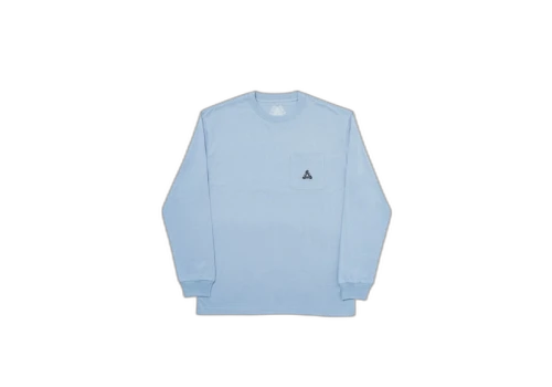 Palace Sofar Pocket (FW19) Longsleeve Mid Blue
