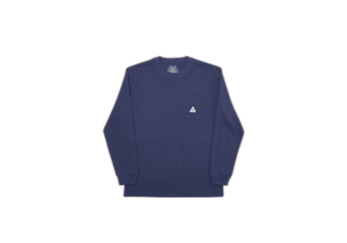 Palace Sofar Pocket (FW19) Longsleeve Navy