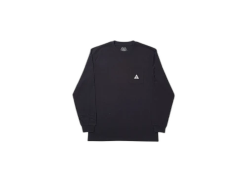 Palace Sofar Pocket Longsleeve Black