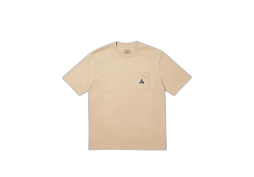 Palace Sofar Pocket T-Shirt (FW19) Sesame