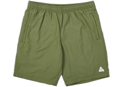Palace Sofar Shell Shorts Olive