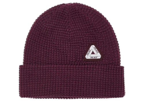 Palace Sofar Waffle Beanie Purple