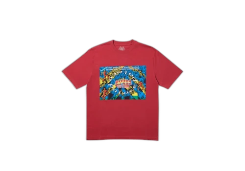 Palace Sound Mate T-Shirt Dark Red