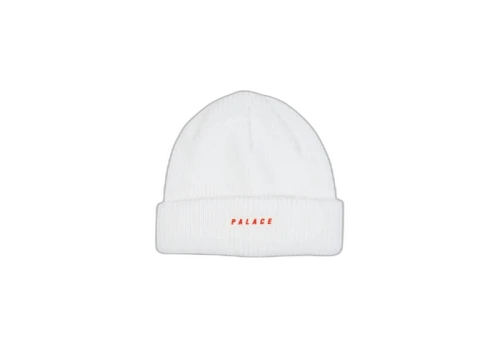 Palace Spaced Beanie White