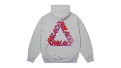 Palace Speed P3 Hood Grey Marl