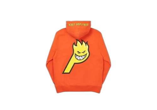 Palace Spitfire Live To Bun Hood Dark Orange